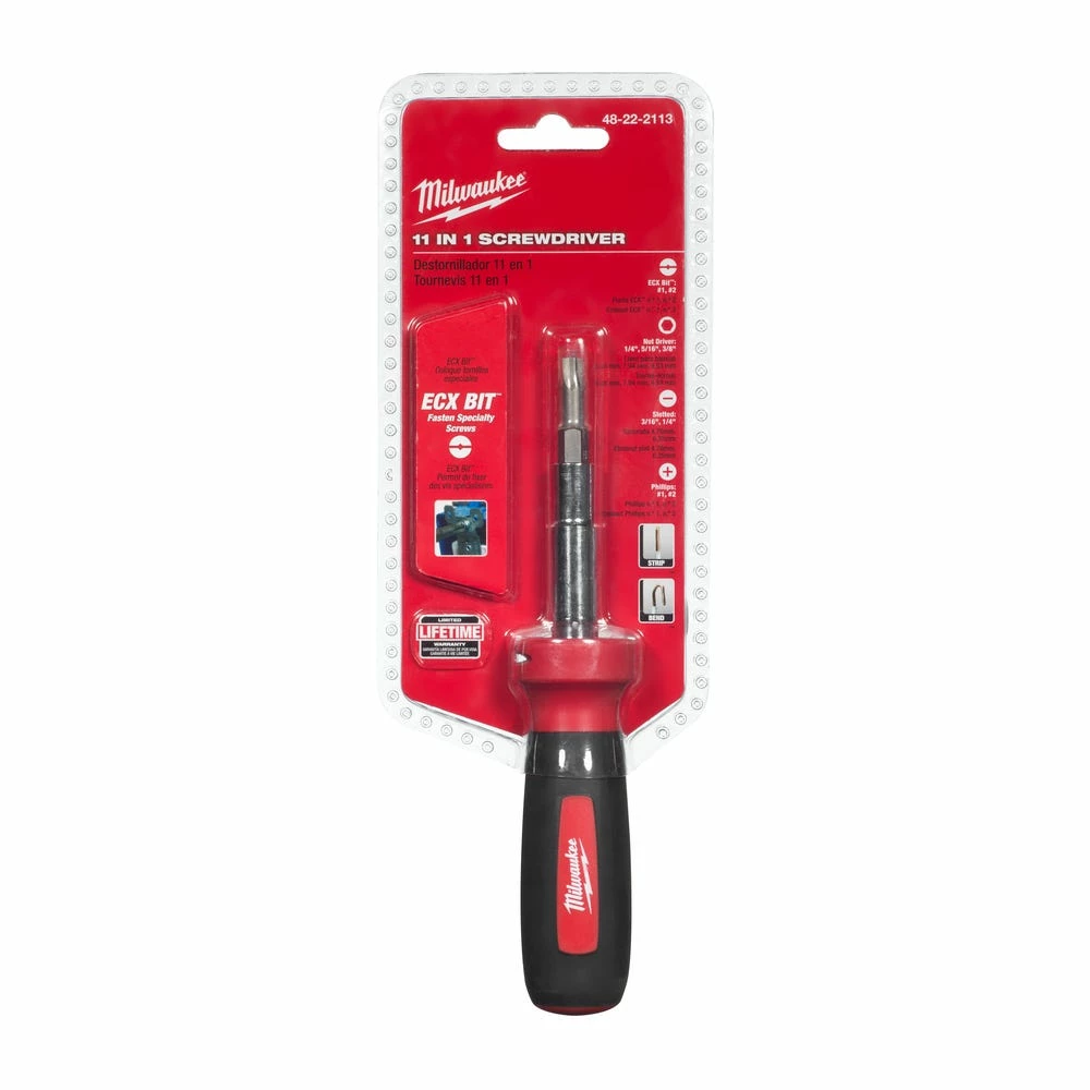 Milwaukee Tools 11-In-1 Screwdriver - 48222761 - Screw Drivers 7 Milwaukee Tools 11-In-1 Screwdriver - 48222761 - Screw Drivers - Image 5