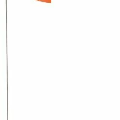 Empire Orange Stake Flags - 100Ct - Leveling & Squares
