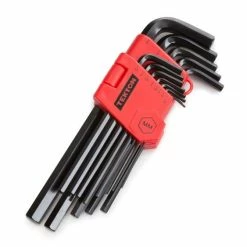 Tekton 13 Piece Long Arm Hex Key Wrench Set - 127-10 mm - 25242 - Wrench & Wrench Sets