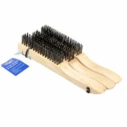 Real Work Tools™ 3 Piece Steel Wire Brush Pack - 66409 - Hand Tools
