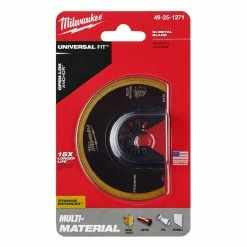 Milwaukee® Open-Lok™ 3-1/2" Titanium Enhanced Bi-Metal Segmented Blade, 1 Pack - 49-25-1271 - Blades & Knives -Tools Online Store 07039fdcd90193ac14fbc8cdfff4cd109812fb1c 24890362 4