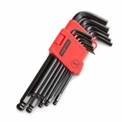 Tekton 13 Piece Long Arm Ball Hex Key Wrench Set - 127-10 mm - 25272 - Wrench & Wrench Sets