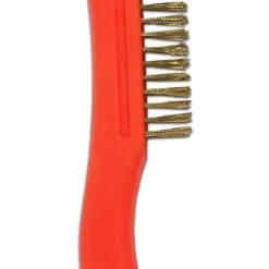 Hobart Shoe Handle Brass Wire Brush 770103 - Welding Tools & Accessories