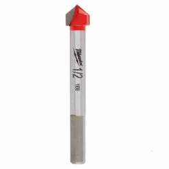 Milwaukee 1/2" Carbide Tipped Glass and Tile Drill Bit - 48-20-8985 - Power Tool Accessories