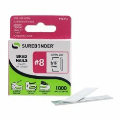Surebonder Number 8 Heavy Duty 9/16 Inch Brad Nails 66916 - Staple Guns -Tools Online Store 0d5a0ca8bc7d10d5db46d8acca81504e5f4a8b22 10650398 2