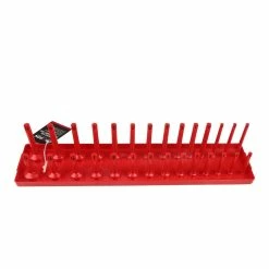 Crimson Force 1/2" Drive SAE Socket Tray Red - CT-2447-005 - Socket Holders