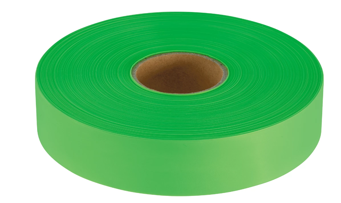 Empire 1-In X 600-Ft Lime Flagging Tape - Leveling & Squares 4 Empire 1-In X 600-Ft Lime Flagging Tape - Leveling & Squares - Image 2