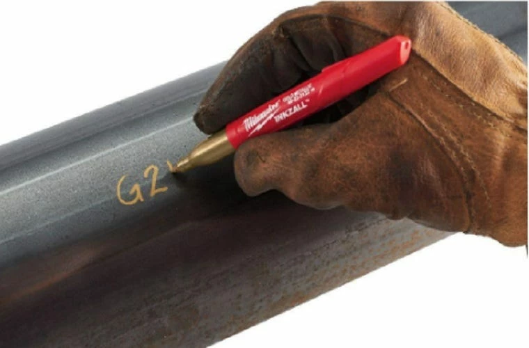 Milwaukee Inkzall™™ Fine Point Gold & Silver Metallic Markers, 2 Pack - 48-22-3123 - Marking Tools 5 Milwaukee Inkzall™™ Fine Point Gold & Silver Metallic Markers, 2 Pack - 48-22-3123 - Marking Tools - Image 3