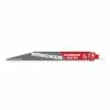 Milwaukee The Wrecker™ 6 TPI SAWZALL® Blades with Carbide Teeth, 1 Pack - 48-00-5242 - Blades & Knives -Tools Online Store 1ef66b2c6939f6f58dc7048dd065c0e9054ceb02 2022013236