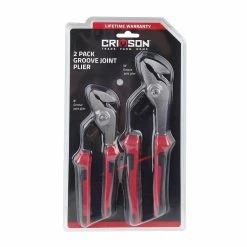 Crimson Force 2 Piece Groove Joint Pliers Set - CT-2432-018 - Cutters & Nippers