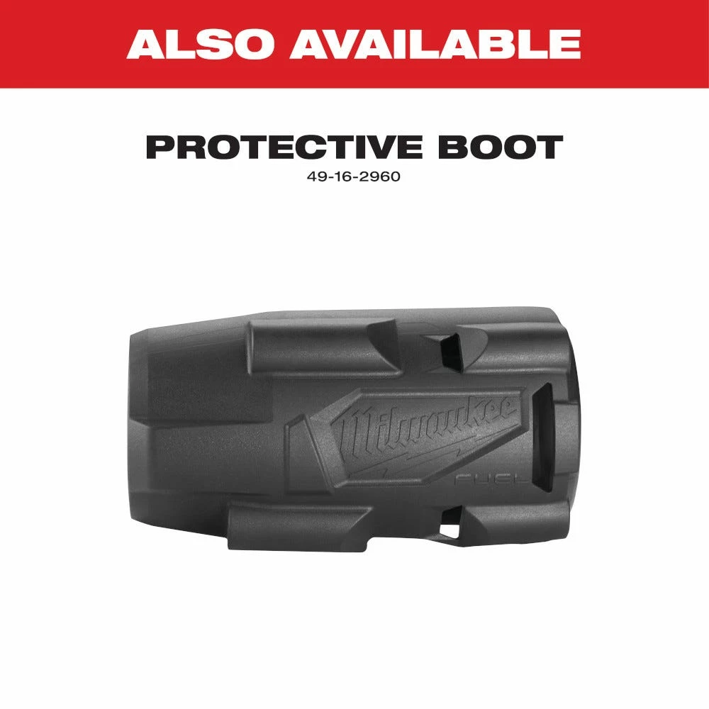 Milwaukee M18 FUEL™ 1/2 Mid-Torque Impact Wrench with Friction Ring Kit - 2962-22 - Wrench & Wrench Sets 9 Milwaukee M18 FUEL™ 1/2 Mid-Torque Impact Wrench with Friction Ring Kit - 2962-22 - Wrench & Wrench Sets - Image 7