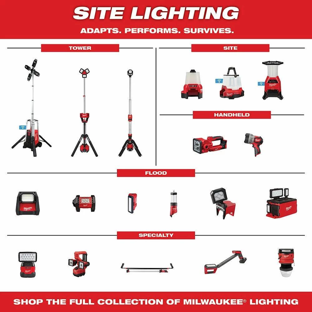 Milwaukee M18 LED Work Light 2735-20 - Flashlights 5 Milwaukee M18 LED Work Light 2735-20 - Flashlights - Image 3