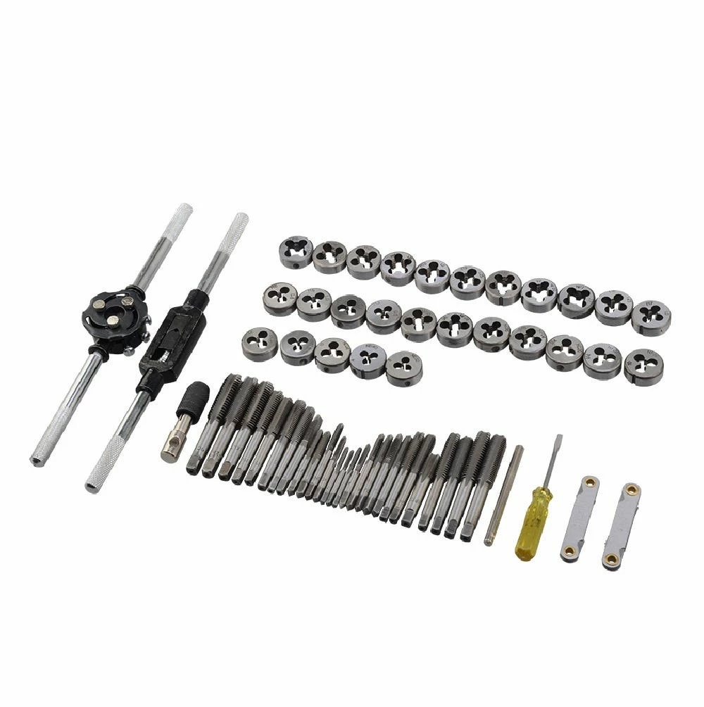 Real Work Tools™ SAE and Metric Tap And Die Set, 60 Piece Set - 66706 - Taps & Dies 4 Real Work Tools™ SAE and Metric Tap And Die Set, 60 Piece Set - 66706 - Taps & Dies - Image 2