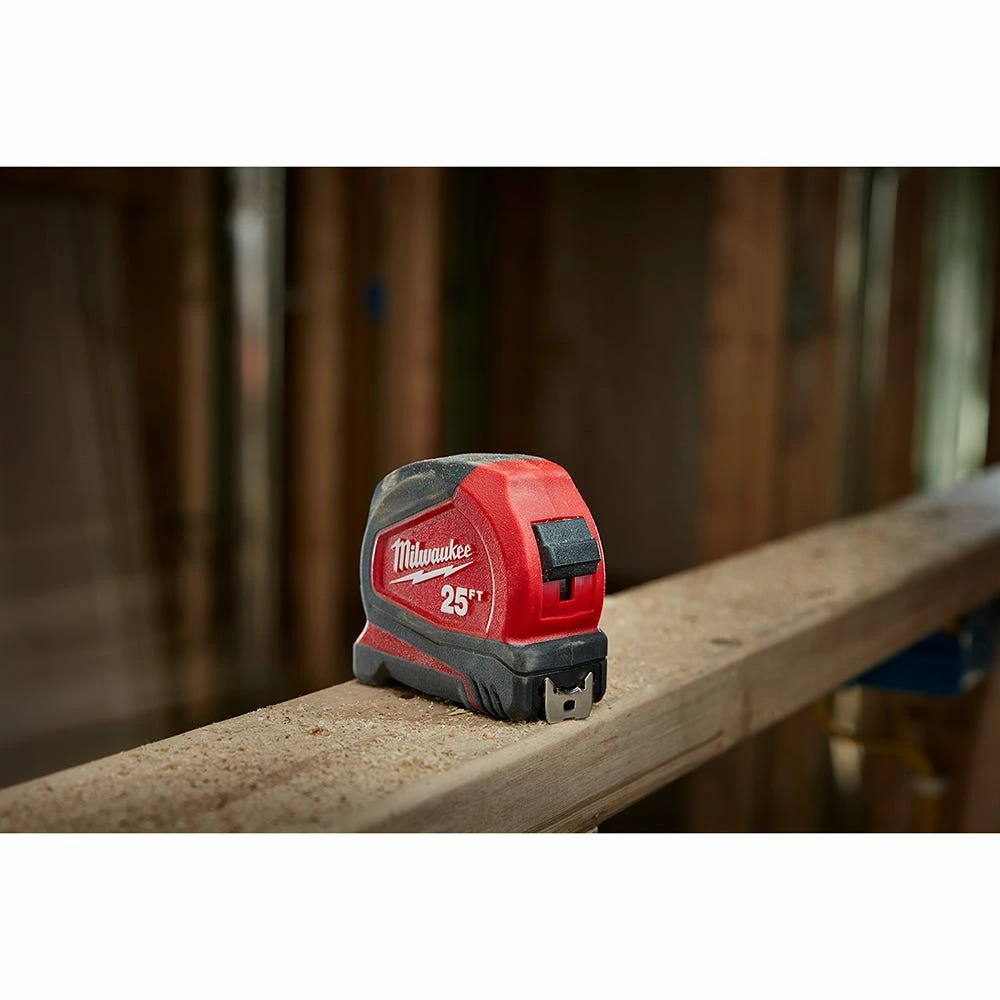 Milwaukee 25' Compact Tape Measure - 48-22-6625 - Leveling & Squares 9 Milwaukee 25' Compact Tape Measure - 48-22-6625 - Leveling & Squares - Image 7
