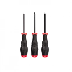 Tekton 3-pc Square Recess 4 in Driver Set - DHQ91004-S - Screw Drivers