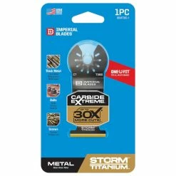 Imperial Blades One Fit 1-3/8" Carbide Extreme Storm Titanium Metal Blade, 1 Piece - 98443001 - Blades & Knives -Tools Online Store 42e5c20b66eaa88641c27fef52af9f31b57c6a96 98443001 1