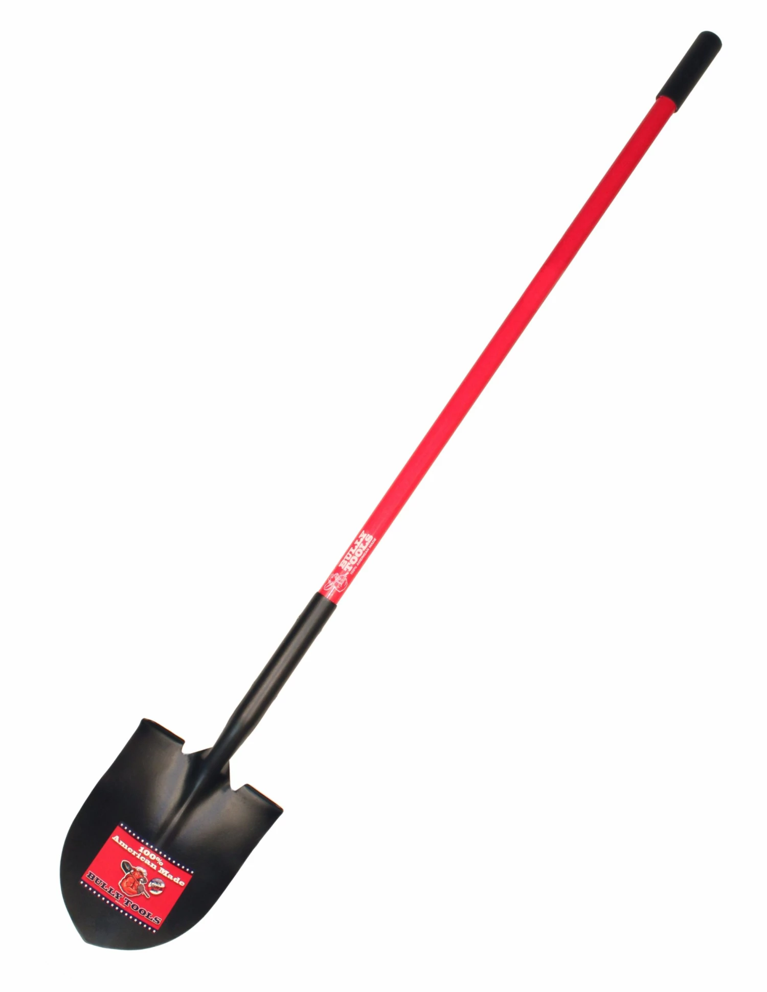 Bully Tools Round Point Shovel with Fiberglass Long Handle - 62515 - Digging Tools 2 Bully Tools Round Point Shovel with Fiberglass Long Handle - 62515 - Digging Tools