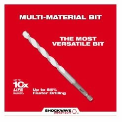 Milwaukee 1/8" Shockwave™ Carbide Multi-Material Drill Bit - 48-20-8880 - Power Tool Accessories -Tools Online Store 498db8cda791519ac40d037e552c8fae685b9d6a 24890385 6