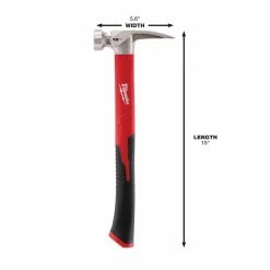 Milwaukee 19 oz- Smooth Face Poly/Fiberglass Handle Hammer - 48-22-9316 - Hammers & Striking Tools -Tools Online Store 4effbea27c913cd4f1864cada7fdfd04f3b83042 15382011 9