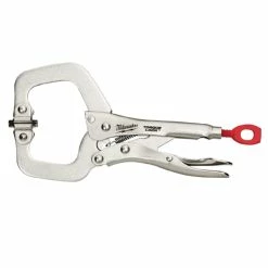 Milwaukee 6" TORQUE LOCK LOCKING C-CLAMP WITH SWIVEL JAWS 48-22-3522