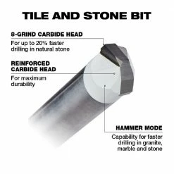 Milwaukee Natural Stone Bit Set, 4-Piece Set - 48-20-8998 - Power Tool Accessories -Tools Online Store 5721bd4cccb4fc2057aebc75d655c45d9e38e034 24890384 3