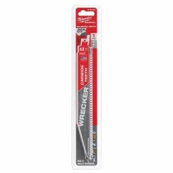 Milwaukee The Wrecker™ 6 TPI SAWZALL® Blades with Carbide Teeth, 1 Pack - 48-00-5242 - Blades & Knives -Tools Online Store 5a601733903317030e01ca52cc349d4f81a6cba0 2022013236 2