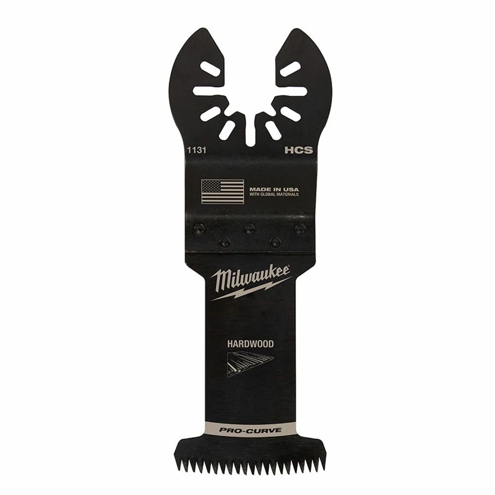 Milwaukee® Open-Lok™ 1-3/8" HCS Japanese Tooth Pro-Curve™ Hardwood Blade, 1 Pack - 49-25-1131 - Blades & Knives 3 Milwaukee® Open-Lok™ 1-3/8" HCS Japanese Tooth Pro-Curve™ Hardwood Blade, 1 Pack - 49-25-1131 - Blades & Knives
