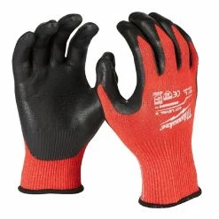 Milwaukee Nitrile Level 3 Cut Resistant Dipped Work Gloves - L 48-22-8932 - Leveling & Squares