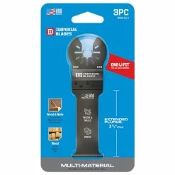 Imperial Blades One Fit 1-1/4" Extended Plunge Thick Wood Blade, 3 Piece - 98443030 - Blades & Knives -Tools Online Store 5f41e1d2ae1e9c02b7d6d473a510c2b8b9f111e5 98443030 1