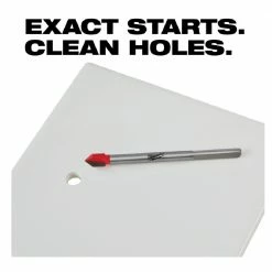 Milwaukee 1/2" Carbide Tipped Glass and Tile Drill Bit - 48-20-8985 - Power Tool Accessories -Tools Online Store 61dfbc853d0a7b83bf9fce417bead98a410b8a77 24890382 4