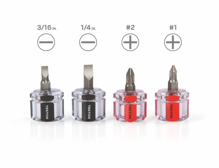 Tekton 4 Piece Mini Screwdriver Set - 26391 - Screw Drivers 3 Tekton 4 Piece Mini Screwdriver Set - 26391 - Screw Drivers