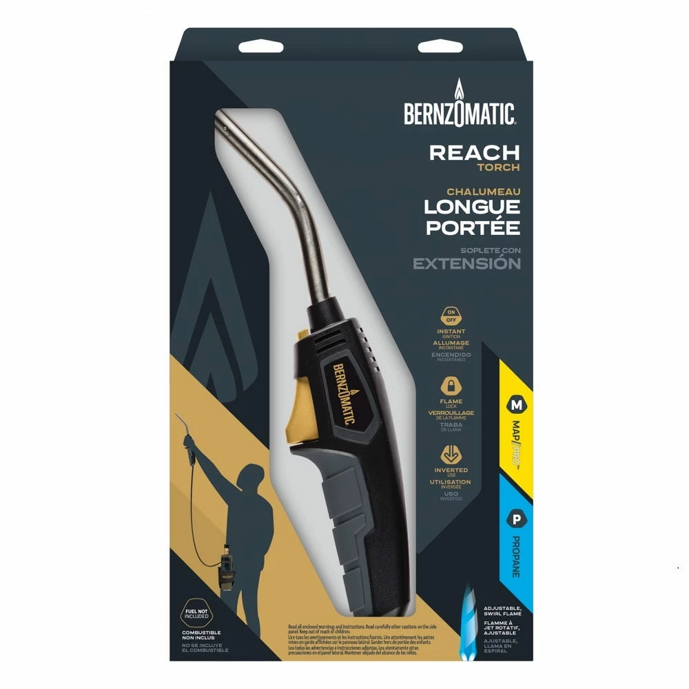 Bernzomatic Reach Torch with 4' Flexible Hose and Fuel Holster - BZ8250HT - Torches 3 Bernzomatic Reach Torch with 4' Flexible Hose and Fuel Holster - BZ8250HT - Torches - Image 2