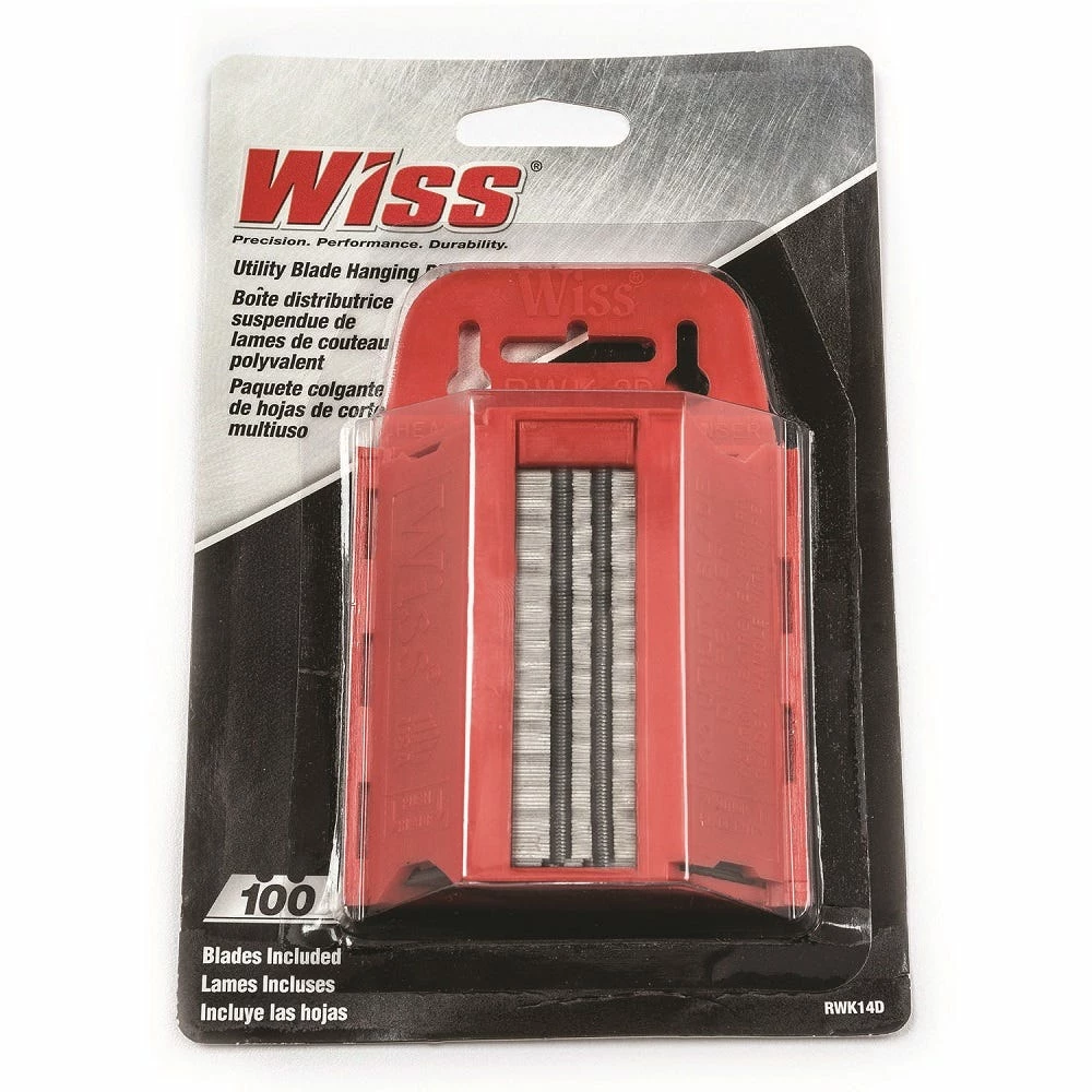 Wiss RWK14D Utility Knife Blade 100 Dispenser - 55030035 - Blades & Knives 3 Wiss RWK14D Utility Knife Blade 100 Dispenser - 55030035 - Blades & Knives
