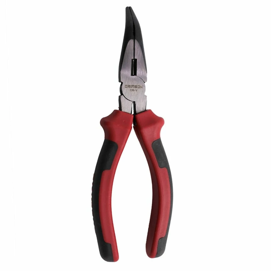 Crimson Force 6" Bent Nose Pliers - CT-2432-009 - Cutters & Nippers 3 Crimson Force 6" Bent Nose Pliers - CT-2432-009 - Cutters & Nippers