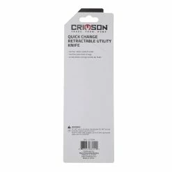 Crimson Force Quick Change Retractable Utility Knife - CT-2412-001 - Blades & Knives -Tools Online Store 76627a6b886f6da0cd26df3dcd560de5d06a85a3 2170044