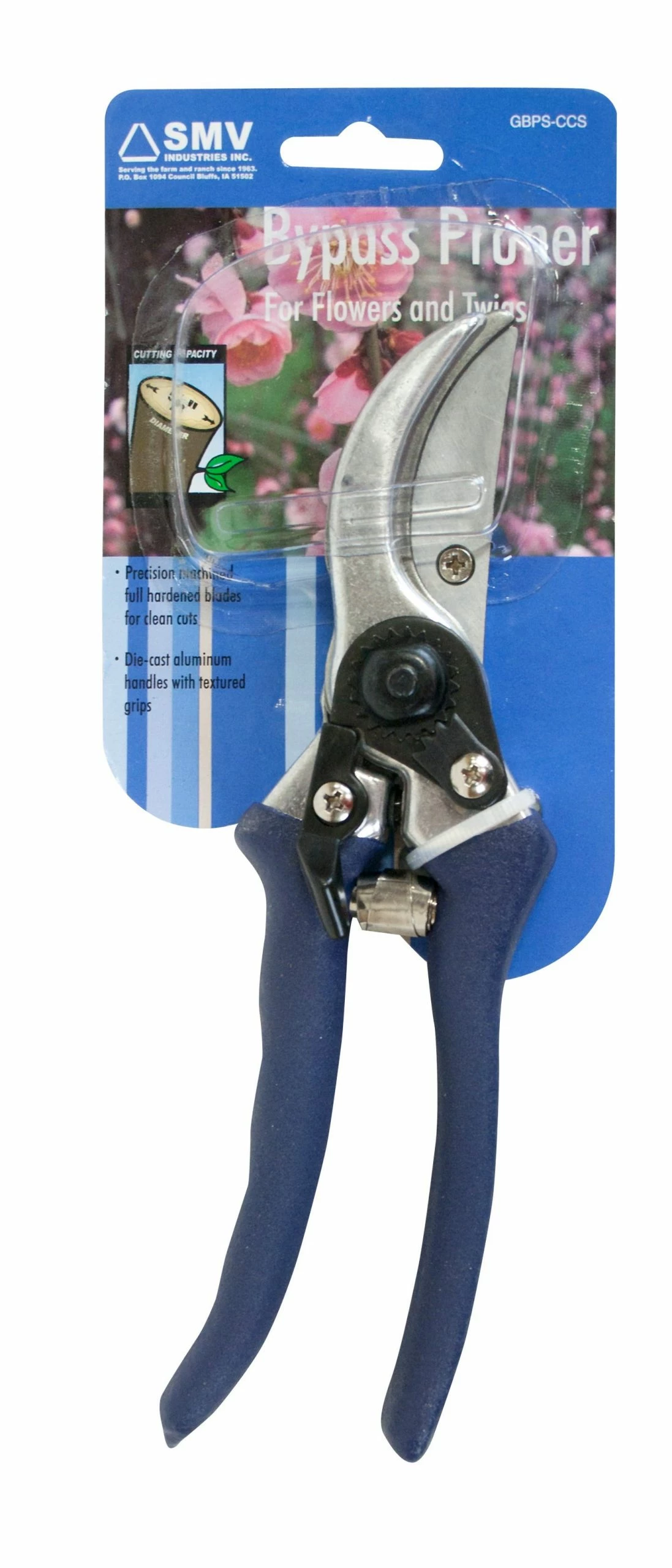 SMV Industries 8 1/4 inch Bypass Pruner - GBPS-CCS - Pruning Tools 2 SMV Industries 8 1/4 inch Bypass Pruner - GBPS-CCS - Pruning Tools