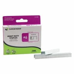 Surebonder Number 6 Heavy Duty 3/8 Inch Staple 1000 Pack 11038 - Staple Guns -Tools Online Store 8760846cb95f0fac41f8ce368a3f135fc0131c23 10650123