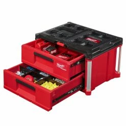 Milwaukee® Packout™ 2-Drawer Tool Box - 48-22-8442 - Tool Boxes -Tools Online Store 883be3d98452cc8978744f2512338b45a2e617e7 15389916 4