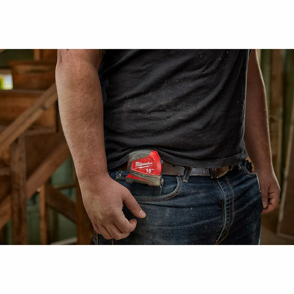 Milwaukee 25' Compact Tape Measure - 48-22-6625 - Leveling & Squares 8 Milwaukee 25' Compact Tape Measure - 48-22-6625 - Leveling & Squares - Image 6