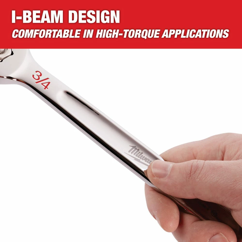 Milwaukee Combination SAE Wrench Mechanics Tool Kit, 15 Piece Set - 153812014 - Wrench & Wrench Sets 12 Milwaukee Combination SAE Wrench Mechanics Tool Kit, 15 Piece Set - 153812014 - Wrench & Wrench Sets - Image 10