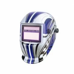 Various Brands Auto-Darkening Welding Helmet, Blue - ADWH7386 - Tools