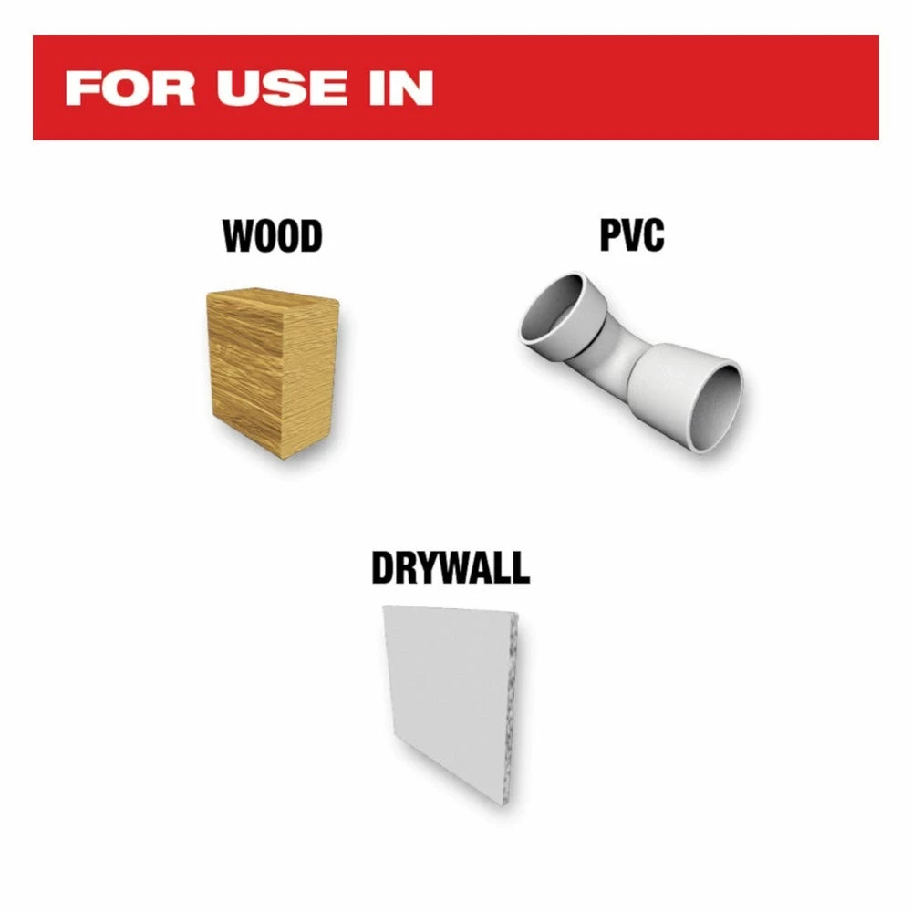 Milwaukee® Open-Lok™ 1-3/8" HCS Wood Blade, 3 Pack - 49-25-1103 - Blades & Knives 7 Milwaukee® Open-Lok™ 1-3/8" HCS Wood Blade, 3 Pack - 49-25-1103 - Blades & Knives - Image 5