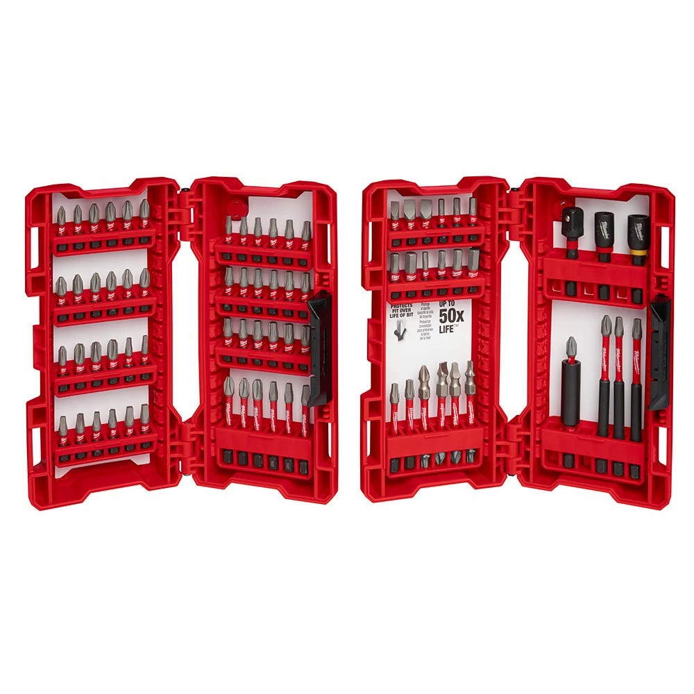 Milwaukee Shockwave™ Impact Duty Alloy Steel Screw Driver Bit Set, 74-Piece Set - 48-32-4062 - Screw Drivers 5 Milwaukee Shockwave™ Impact Duty Alloy Steel Screw Driver Bit Set, 74-Piece Set - 48-32-4062 - Screw Drivers - Image 3