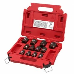 Milwaukee Shockwave™ Impact Duty™ 1/2" Drive SAE Standard 6 Point Socket Set, 12-Piece - 49-66-7010 - Sockets & Socket Sets -Tools Online Store a83a3be7630092dde700e1f15b1ac623c33417a9 24890371 6
