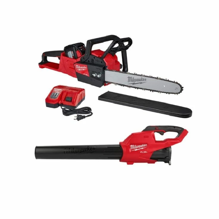 Milwaukee M18 Fuel™ 16" 18-Volt Lithium-Ion Battery Brushless Cordless Chainsaw Kit with M18 GEN II Fuel™ Blower - 2727-21HDP - Other 2 Milwaukee M18 Fuel™ 16" 18-Volt Lithium-Ion Battery Brushless Cordless Chainsaw Kit with M18 GEN II Fuel™ Blower - 2727-21HDP - Other