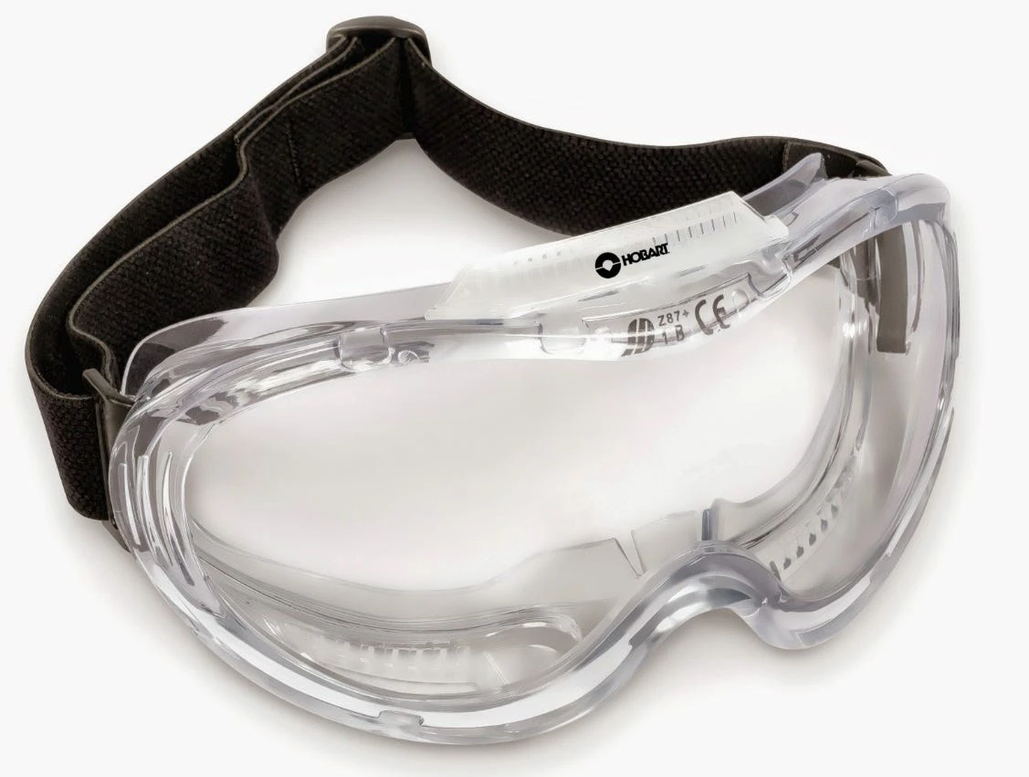 Hobart PVC Clear Welding Safety Goggles - 770817 - Eye Protection 3 Hobart PVC Clear Welding Safety Goggles - 770817 - Eye Protection