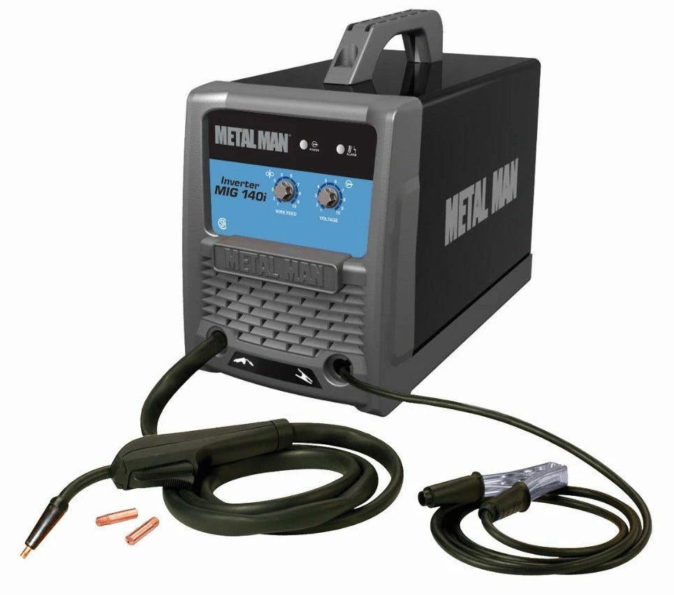 Metal Man Mig 140i Inverter - Helmets, Gloves & Jackets 3 Metal Man Mig 140i Inverter - Helmets, Gloves & Jackets