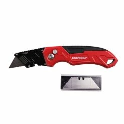 Crimson Force Quick Change Retractable Utility Knife - CT-2412-003 - Blades & Knives