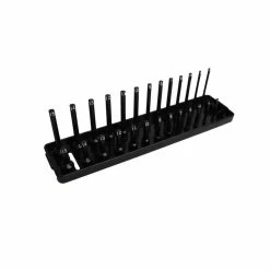 Crimson Force 1/4" Drive Metric Socket Tray Black - CT-2447-002 - Socket Holders