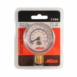 Milton 1/4 inch NPT Pressure Gauge 0-160 PSI 1194 - Measuring Tools -Tools Online Store b8583e1d81c785c4f3971adbfb8d8de6cd2c5d12 1194 newpkgfront